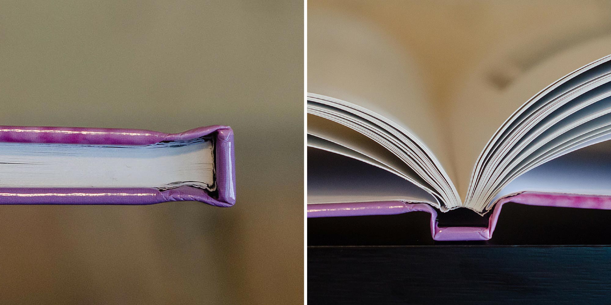 hardcover vs library binding